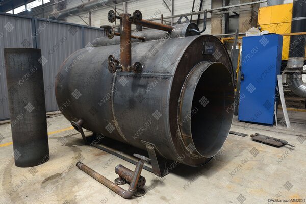 Газовый парогенератор 300 кг в час 130 С изготовление