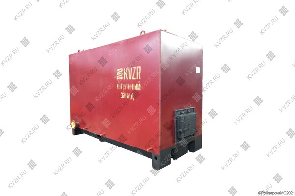 Котел 580 кВт твердотопливный